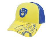 MLB Milwaukee Brewers Pro Stitch American Needle Vintage Washed Cotton Hat Cap