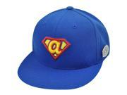 MLB ATLANTA BRAVES FITTED 8 FLAT BILL SUPERMAN HAT CAP