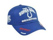 NFL Indianapolis Colts Victor 2 Time Commemorative Super Bowl Champions Hat Cap