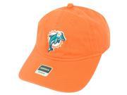 NFL Miami Dolphins Relax Reebok Women Orange ClipBuckle Authentic Cap Hat DH1595