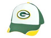 NFL Green Bay Packers Logo Adjustable Curved Velcro Constructed Hat Cap XZ508