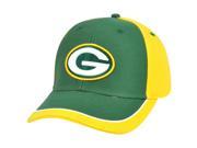 NFL Adjustable Velcro Curved Bill X2507 Constructed Green Bay Packers Hat Cap