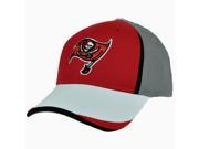 NFL Reebok Hat Cap Stretch Tampa Bay Buccaneers One Size Flex Fit Small Medium