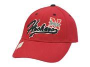 NCAA Nebraska Corn Huskers Script Blackshirts Constructed Velcro Red Hat Cap