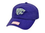 NCAA Kansas State Wildcats Purple Gray Silver Rhinestones Womens Ladies Cap Hat