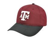 NCAA Texas A M Aggies Mascot Logo Adult Small Adjustable Velcro Hat Cap Cotton