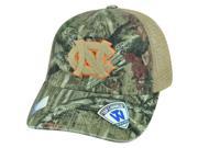NCAA North Carolina Tar Heels Camo Garment Wash Bounty Snapback Trucker Cap Hat