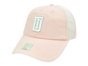 NCAA Tulsa Golden Hurricane Pink Mesh Ladies Garment Washed Slouch Relax Hat Cap