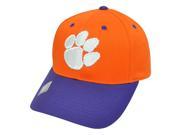 NCAA Clemson Tigers Twill Cotton Curved Two Tone Snapback Adjustable Hat Cap