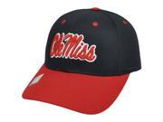 NCAA Ole Miss Mississippi Rebels Twill Two Tone Snapback Adjustable Hat Cap