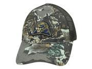 NCAA Pittsburgh Panthers Camouflage Mesh Hat Cap Adjustable Velcro Garment Wash