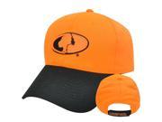 Mossy Oak Neon Orange Adjustable Velcro Hunting Outdoors Fishing Brand Hat Cap