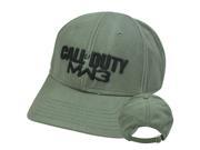 Call of Duty MW3 Modern Warfare Hunter Green Sun Buckle Video Game Construct Hat