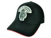 Sons of Anarchy Flex Fit Medium Large TV Show Outlaws Reaper Skulls Hat Cap