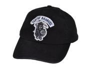 Sons Of Anarchy Distressed Reaper TV Show Garment Wash Flex Fit One Size Hat Cap