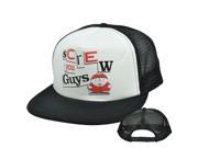 Comedy Central South Park Eric Cartman Screw You Guys Flat Trucker Snapback Hat