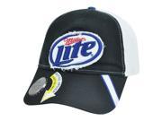 Miller Lite Bottle Opener Distressed Snapback Garment Wash Beer Liquor Hat Cap