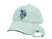 USPA Us Polo Association Corduroy Garment Wash Clip Buckle Hat Cap Plaid