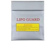 Silver Large Size Lipo Battery Guard Sleeve Bag for Charge Storage