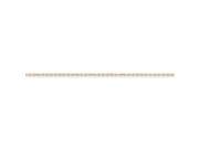 14k Rose Gold 1.5mm D C Rope Chain
