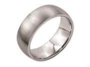 Stainless Steel 8mm Brushed Band Stainless Steel 8mm Brushed Band