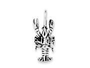Sterling Silver Antiqued & Textured Lobster Chain Slide Sterling Silver Antiqued & Textured Lobster Chain Slide
