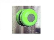 JumboAudio Portable Mini Waterproof Wireless Bluetooth Speaker with Suction Mount and Built in Microphone Green