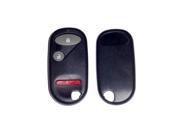 Keyless Entry Remote Fob Replacement Shell Case and 3 Button Pad OUCG8D 344H A E4EG8DJ Fits Honda