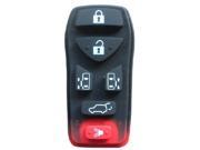 Keyless Entry Remote 6 Button Rubber Key Pad KBRASTU51 Nissan Quest