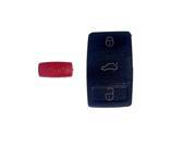 SMART KEY KEYLESS ENTRY REMOTE BUTTON PAD 3 BUTTON PAD RED PANIC BUTTON FOR AUDI AND VOLKSWAGEN VOLKSWAGON VW JETTA AUDI GOLF PASSAT POLO SKODA HLO1K0