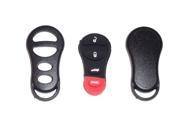 KEYLESS REMOTE REPLACEMENT SHELL CASE WITH 4 BUTTON PAD FOR CHRYSLER DODGE JEEP GQ43VT13T