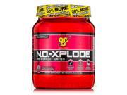 N.O. Xplode Pre Workout Igniter Fruit Punch 60 Servings 2.45 lbs 1.11 Kg by BSN