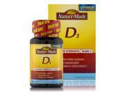 Vitamin D3 Maximum Strength 60 Softgels by Nature Made