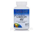 Full Spectrum Cordyceps 450 mg 120 Tablets by Planetary Herbals