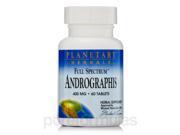 Full Spectrum Andrographis 400 mg 60 Tablets by Planetary Herbals