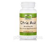 NOW Real Food Citric Acid 4 oz 113 Grams by NOW