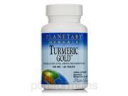 Turmeric Gold 500 mg 60 Tablets by Planetary Herbals