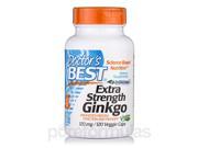 Extra Strength Ginkgo 120 mg 120 Veggie Capsules by Doctor s Best