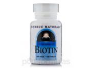 Biotin 600 mcg 100 Tablets by Source Naturals