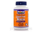 Flush Free Niacin 500 mg 90 Veg Capsules by NOW