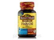 Fish Oil 1200 mg Omega 3 360 mg Burp Less 60 Softgels by Nature Made