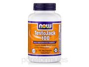 TestoJack 100 120 Veg Capsules by NOW