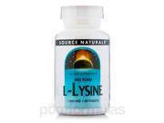 L Lysine 1000 mg 50 Tablets by Source Naturals