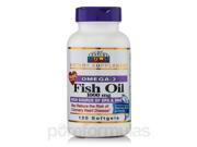 Fish Oil 1000 mg Omega 3 120 Softgels by 21st Century