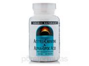 Acetyl L Carnitine Alpha Lipoic Acid 120 Tablets by Source Naturals