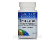 Resveratrol with Red Wine Extract 885 mg 30 Tablets by Planetary Herbals