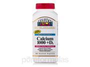 Calcium 1000 mg plus D 90 Tablets by 21st Century