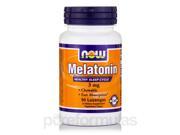 Melatonin 3 mg Natural Peppermint Flavor 90 Lozenges by NOW