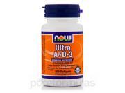 Ultra A D 3 25 000 1 000 IU 100 Softgels by NOW