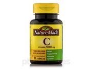 Vitamin C 1000 mg with Rose Hips Timed Release 60 Tablets by Nature Made